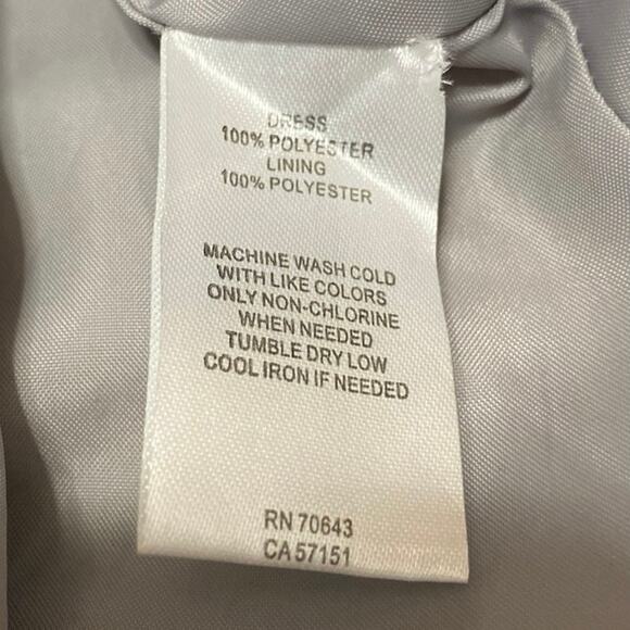 J Howard Multicolor Satin Floral Sleeveless Belted Mini Fit & Flare Dress Size 8 - Picture 5 of 5